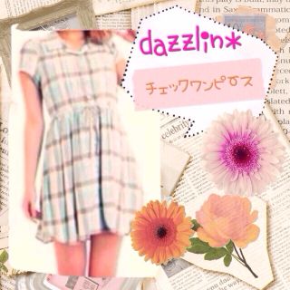 ダズリン(dazzlin)のdazzlin＊チェックワンピース(ミニワンピース)