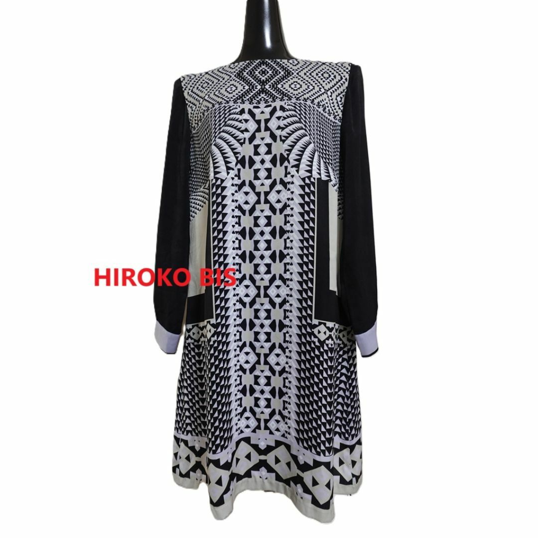HIROKO BIS -  新品☆タグ付き　HIROKOBIS　ヒロコビズ　長袖　ワンピース　９