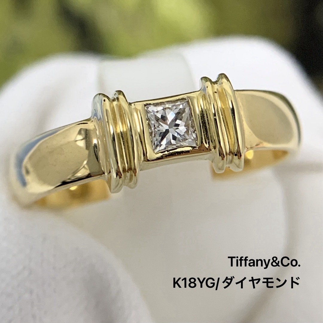 Tiffany & Co. - K18YG ティファニー ダイヤモンド スタッキング Tiffany & Co. - K18YG ティファニー ダイヤモンド スタッキング