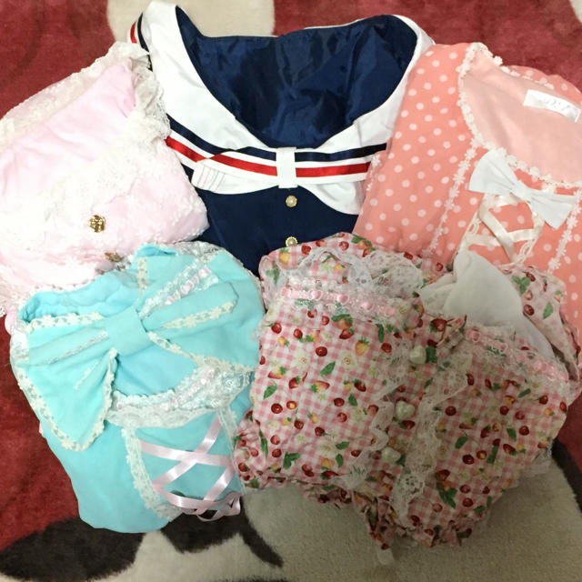 夢展望(ユメテンボウ)の夢展望系❁﻿かわいい系お洋服詰め合わせ レディースのワンピース(ミニワンピース)の商品写真