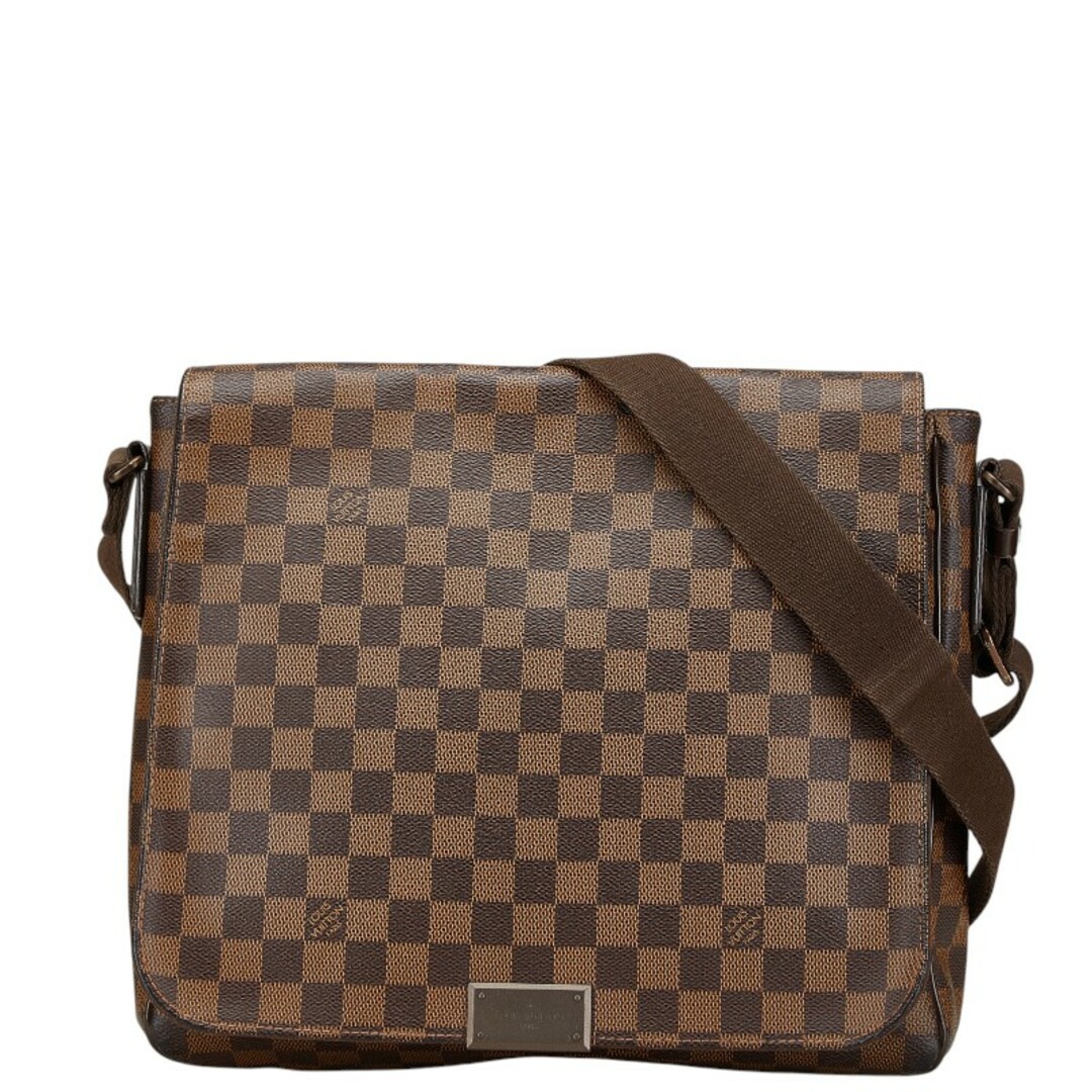 LOUIS VUITTON - ルイ ヴィトン ダミエ ディストリクトMM ショルダーバッグ N41212 PVC レディース LOUIS VUITTON 【1-0186138】