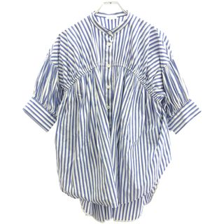 新品ENFOLDエンフォルドASYMMETRY-ROUND SHIRT ホワイト|長袖 新品ENFOLDエンフォルドASYMMETRY-ROUND SHIRT ホワイト|長袖