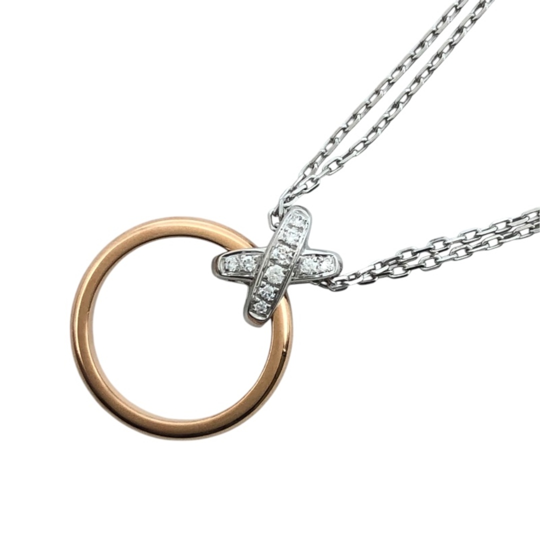 CHAUMET - 　ショーメ CHAUMET リアンドゥショーメプルミエダイヤネックレス K18YG/K18WG ジュエリー