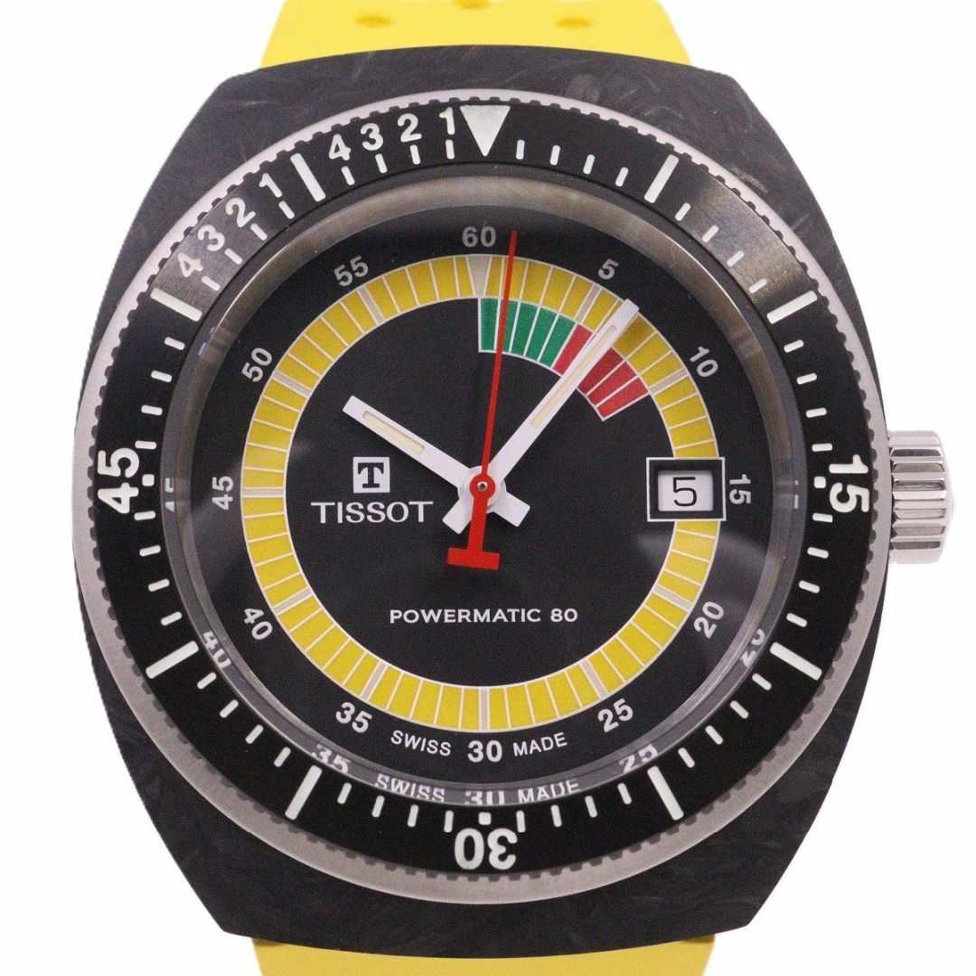 ☆TISSOT ティソ クロノグラフ あがめる 裏スケ 自動巻き デイト ☆TISSOT ティソ クロノグラフ あがめる 裏スケ 自動巻き デイト