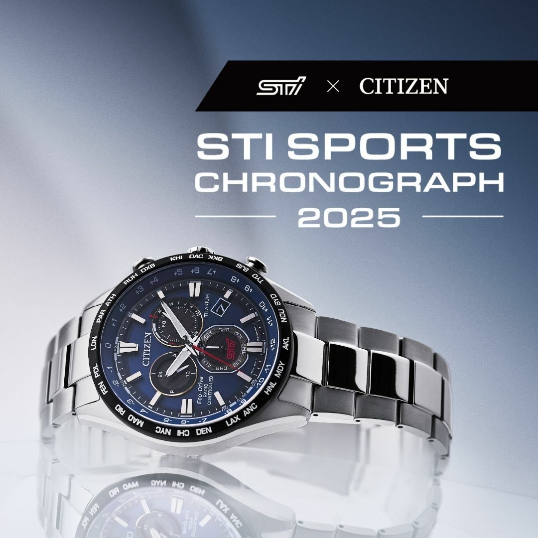CITIZEN - STI SPORTS CHRONOGRAPH 2025 500本 SUBARUの通販 by CITIZEN - STI SPORTS CHRONOGRAPH 2025 500本 SUBARUの通販 by
