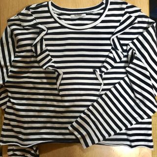 ザラ(ZARA)のZARA ボーダーロンT(カットソー(長袖/七分))