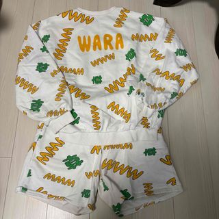 PUNYUS - PUNYUS プニュズ さつまいも柄 パジャマ 新品 サイズ2 PUNYUS - PUNYUS プニュズ さつまいも柄 パジャマ 新品 サイズ2