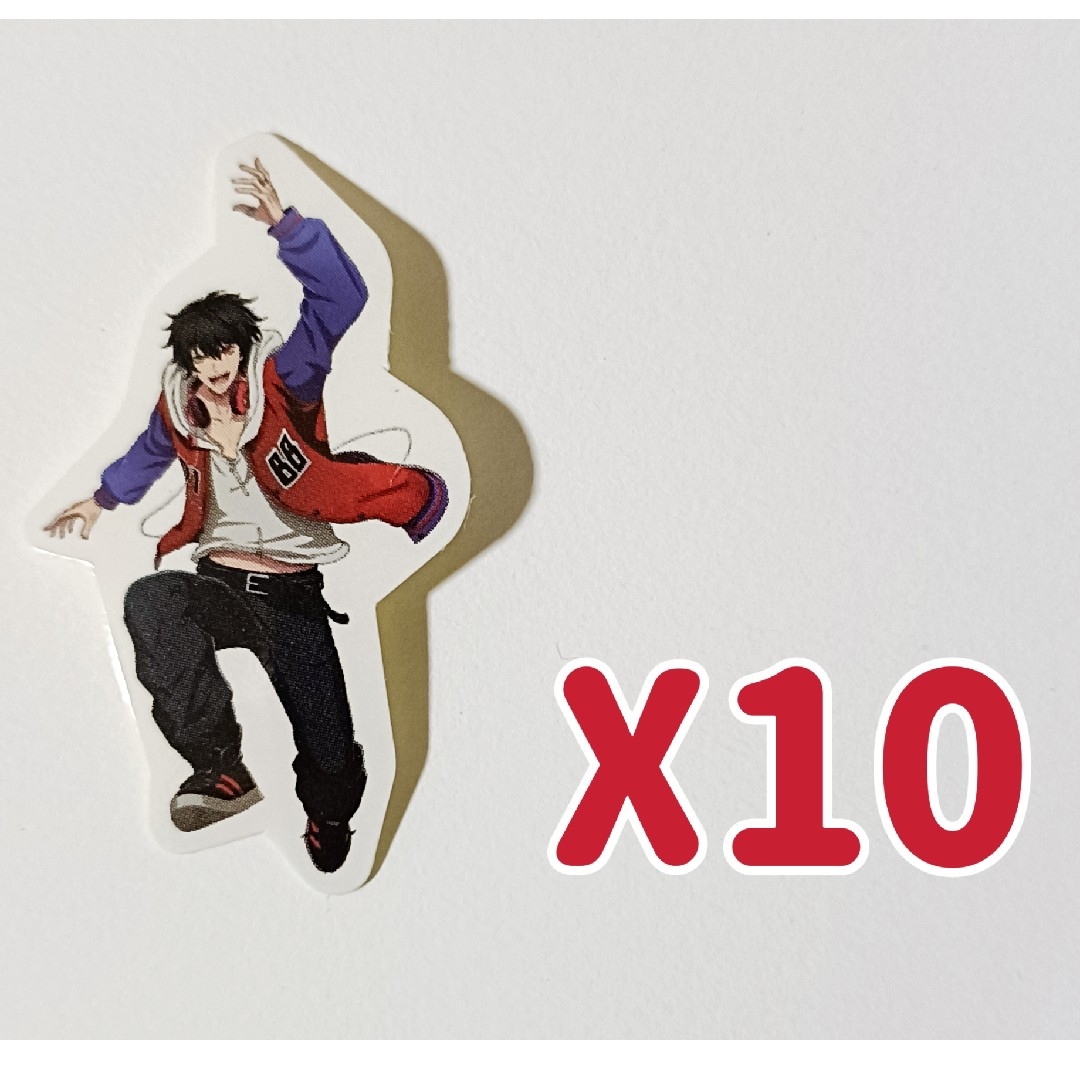 【10枚セット】ヒプノシスマイク フレークシール 山田ー郎 エンタメ/ホビーのおもちゃ/ぬいぐるみ(キャラクターグッズ)の商品写真