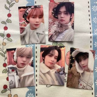 TXT 歌謡大典 SBS 韓国限定 事前録画 サノク セット トレカ5枚(K-POP/アジア)