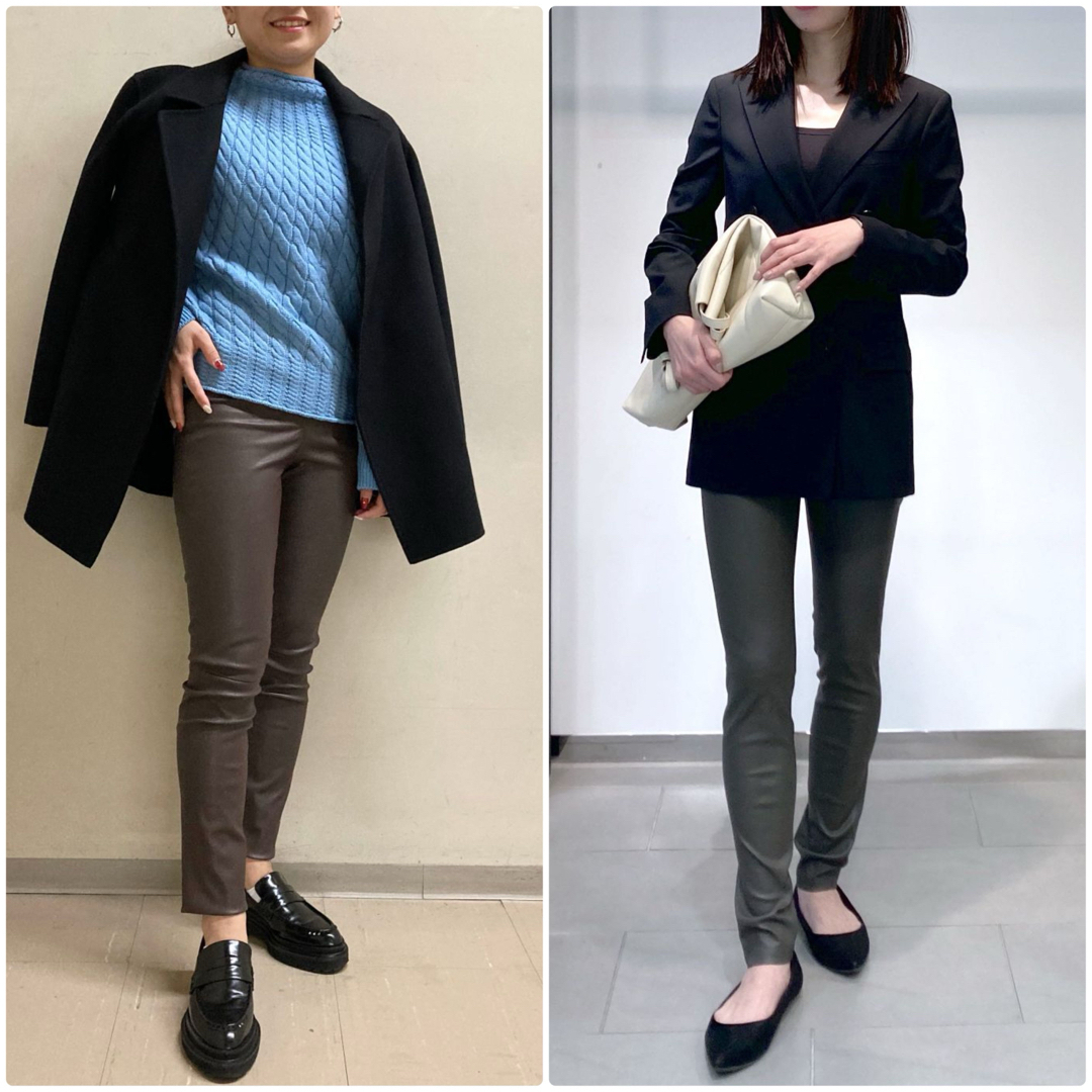 Theory - theory 22AW レザーパンツ レザーレギンス スキニー 00 Theory - theory 22AW レザーパンツ レザーレギンス スキニー 00