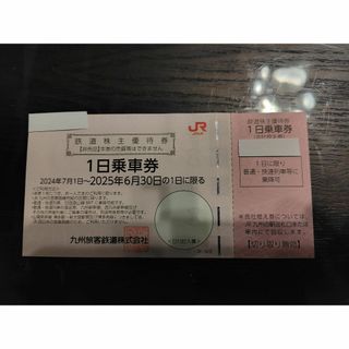 JR九州　株主優待(鉄道乗車券)