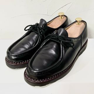Paraboot - パラブーツ ミカエル ヌバック 旧 デカタグ 黒 Paraboot - パラブーツ ミカエル ヌバック 旧 デカタグ 黒