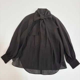 Theory luxe - 極美品☆セオリーリュクス 2024AW シアーボウタイ Theory luxe - 極美品☆セオリーリュクス 2024AW シアーボウタイ