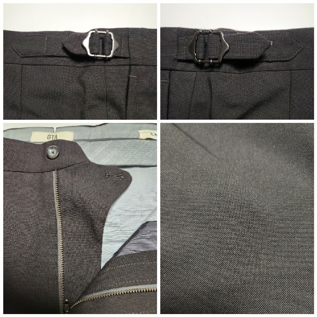 G.T.A - 【美品】GTA HERRICK 2p ウール 濃茶 48 春夏の通販 by G.T.A - 【美品】GTA HERRICK 2p ウール 濃茶 48 春夏の通販 by