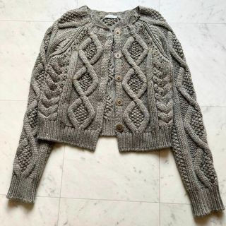 BRUNELLO CUCINELLI - BRUNELLO CUCINELLI カシミヤ混 ケーブル BRUNELLO CUCINELLI - BRUNELLO CUCINELLI カシミヤ混 ケーブル