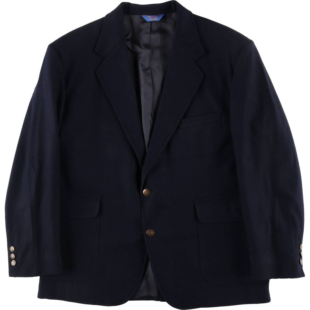 PENDLETON - 古着 ペンドルトン PENDLETON 紺ブレザー テーラードジャケット メンズL相当 /eaa521147