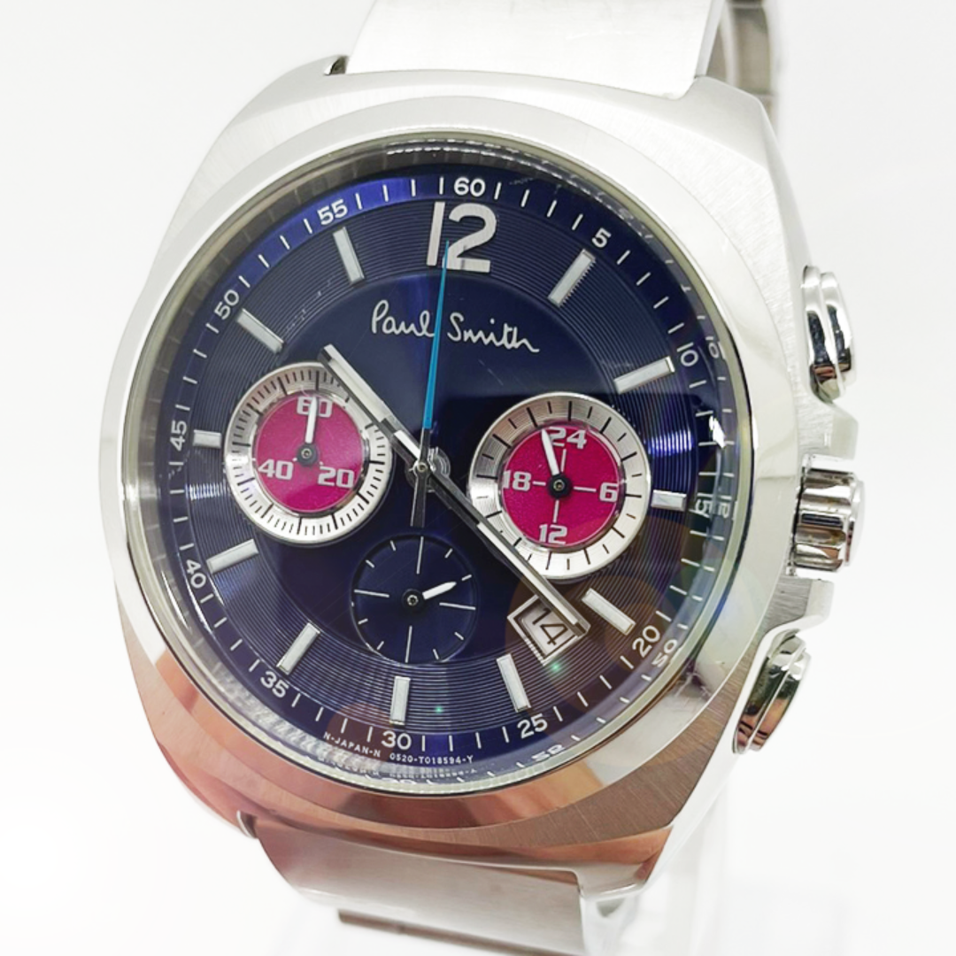 Paul Smith - ポールスミス ファイナルアイズ クロノグラフ クォーツ（電池新品）