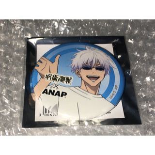 ジュジュツカイセン(呪術廻戦)の呪術廻戦　ANAP　缶バッジ　五条悟(バッジ/ピンバッジ)