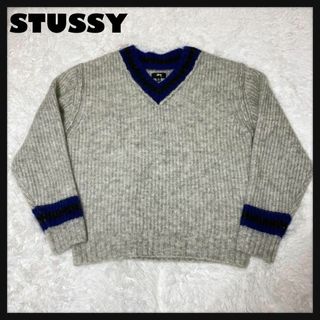 STUSSY - 【未使用に近い状態】ステューシー モヘアニット 厚手 STUSSY - 【未使用に近い状態】ステューシー モヘアニット 厚手