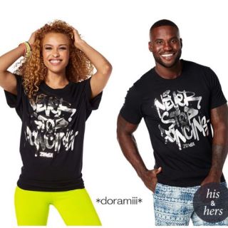 ズンバ(Zumba)のZUNBAズンバ*Never Stop Dancing Graphic Tシャツ(ダンス/バレエ)