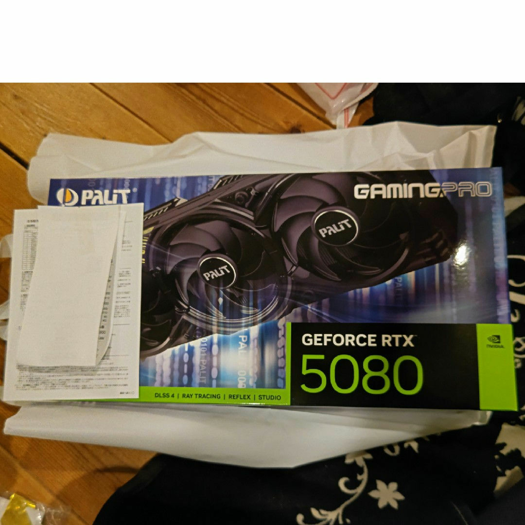 palit RTX5080 GAMINGPRO スマホ/家電/カメラのPC/タブレット(PCパーツ)の商品写真