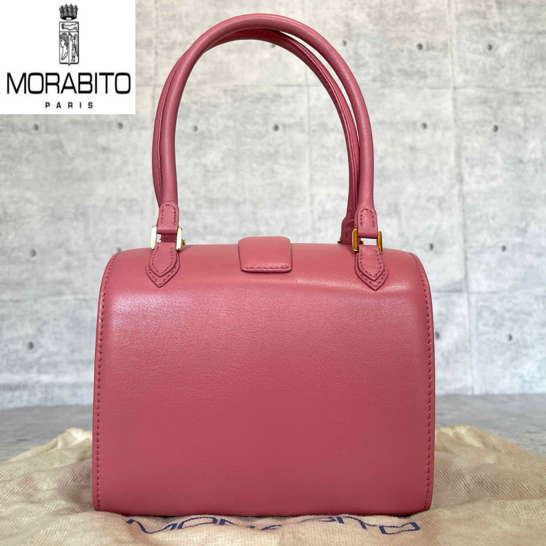 MORABITO - 美品 MORABITO ORSAY MINI ピンク【オルセーミニ MORABITO - 美品 MORABITO ORSAY MINI ピンク【オルセーミニ