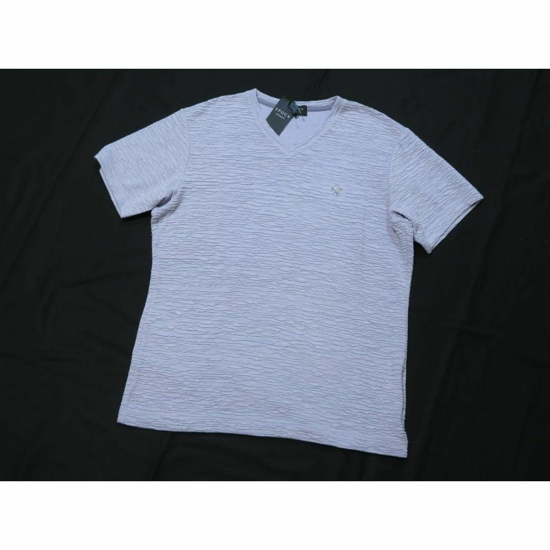 EPOCA UOMO - エポカウォモEPOCA 半袖Vネックカットソー　50/LL　26,400円 薄紫