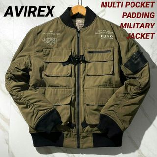 AVIREX アヴィレックス MA1 リバーシブル ステンシル XL 詰まら AVIREX アヴィレックス MA1 リバーシブル ステンシル XL 詰まら