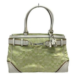 COACH(ハンドバッグ ・ グリーン・カーキ/緑色系)のフリマ COACH(ハンドバッグ ・ グリーン・カーキ/緑色系)のフリマ