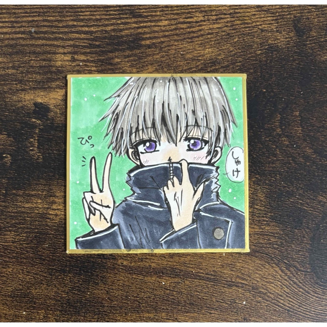 手描きイラスト オリジナル 棘 ハンドメイドのインテリア/家具(アート/写真)の商品写真