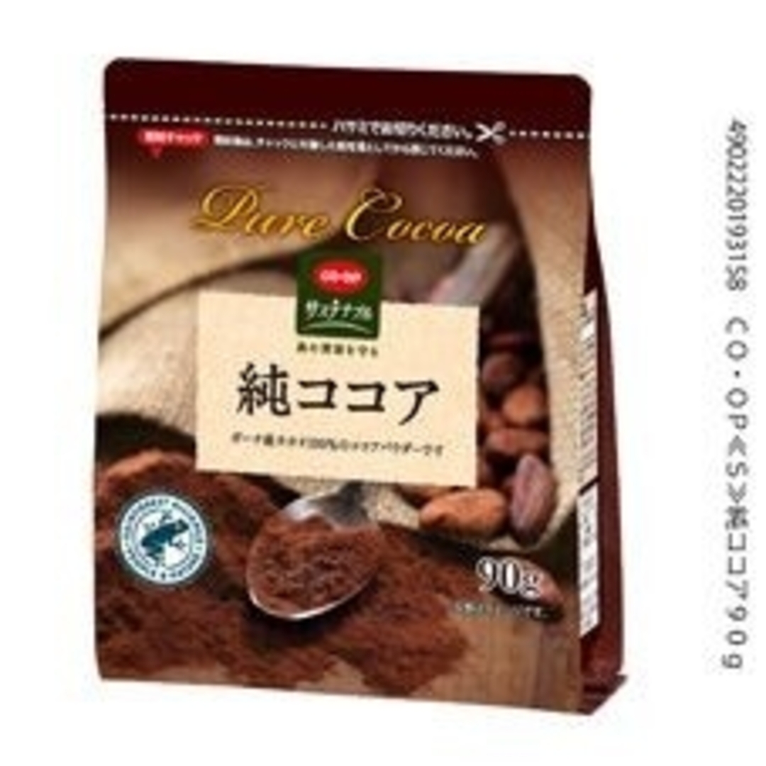 コープ 純ココア 90g ココアパウダー お菓子作り カカオ 食品/飲料/酒の食品(その他)の商品写真