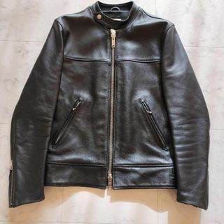 666 - 666 ライダース ジャケット 本革 シングル レザー 32 黒 666 - 666 ライダース ジャケット 本革 シングル レザー 32 黒