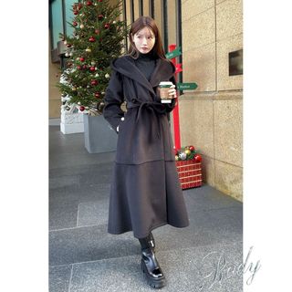 Rady - Rady☆ボアロングコート☆オフホワイト☆Mサイズ☆新品未 Rady - Rady☆ボアロングコート☆オフホワイト☆Mサイズ☆新品未