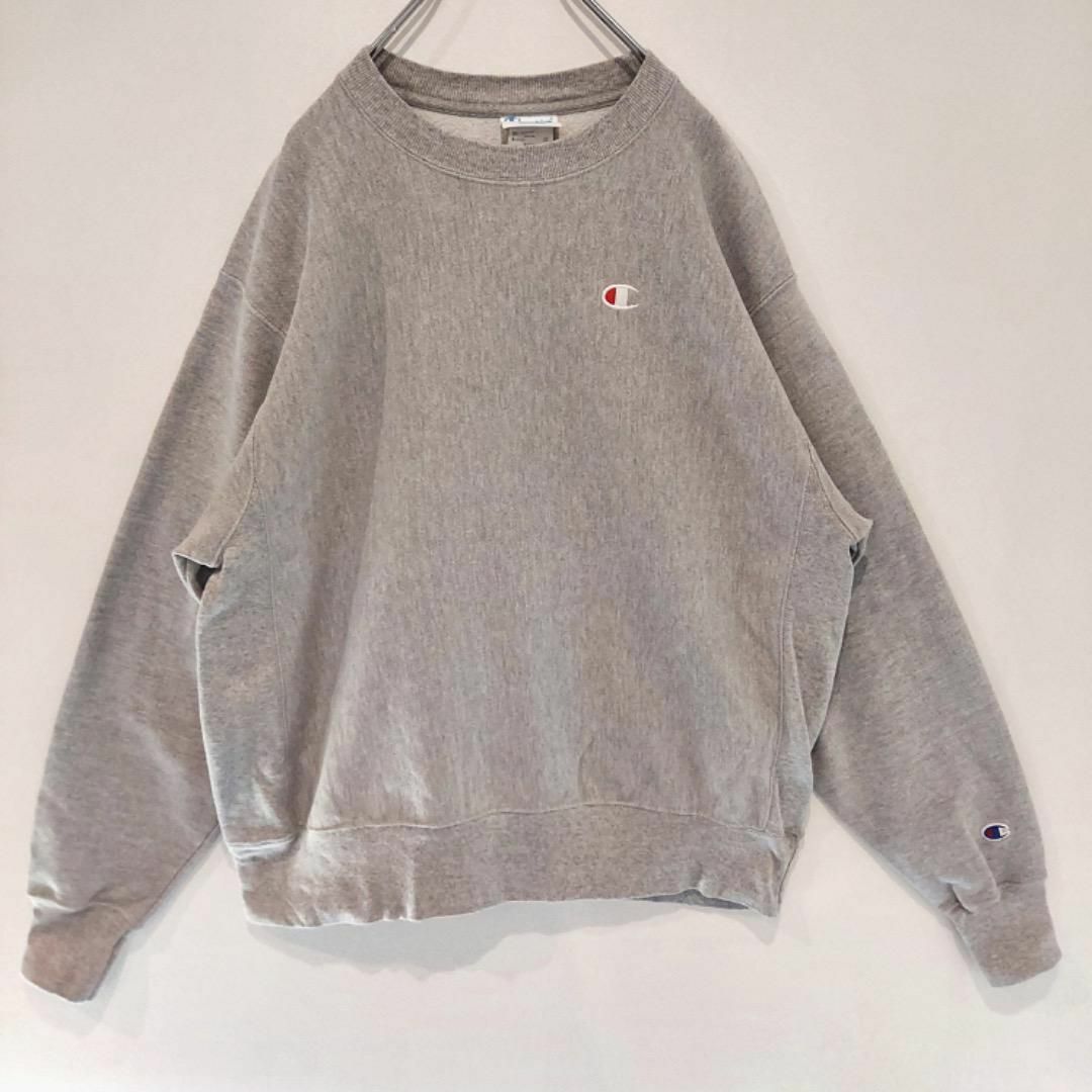 チャンピオン リバースウィーブ スウェット 目あり 2XL グレー 12691