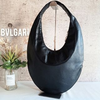 BVLGARI - 美品 ブルガリ 三日月型 本革 レザー ショルダー BVLGARI - 美品 ブルガリ 三日月型 本革 レザー ショルダー