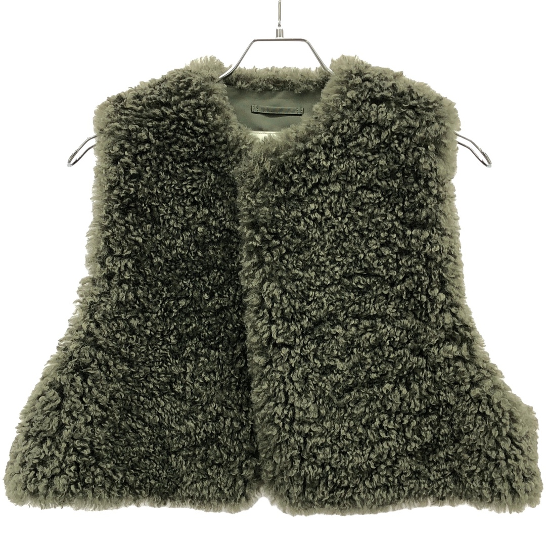 HYKE - HYKE ハイク 24AW FAUX SHERLING CROPPED VEST ファー HYKE - HYKE ハイク 24AW FAUX SHERLING CROPPED VEST ファー