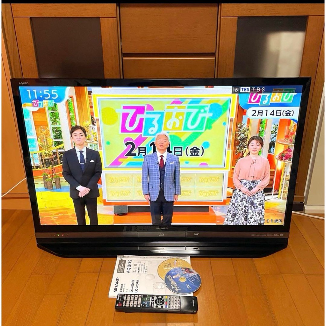 SHARP製☆録画可能!40型液晶テレビ☆Blu-ray再生可能 - 液晶テレビ SHARP製☆録画可能!40型液晶テレビ☆Blu-ray再生可能 - 液晶テレビ