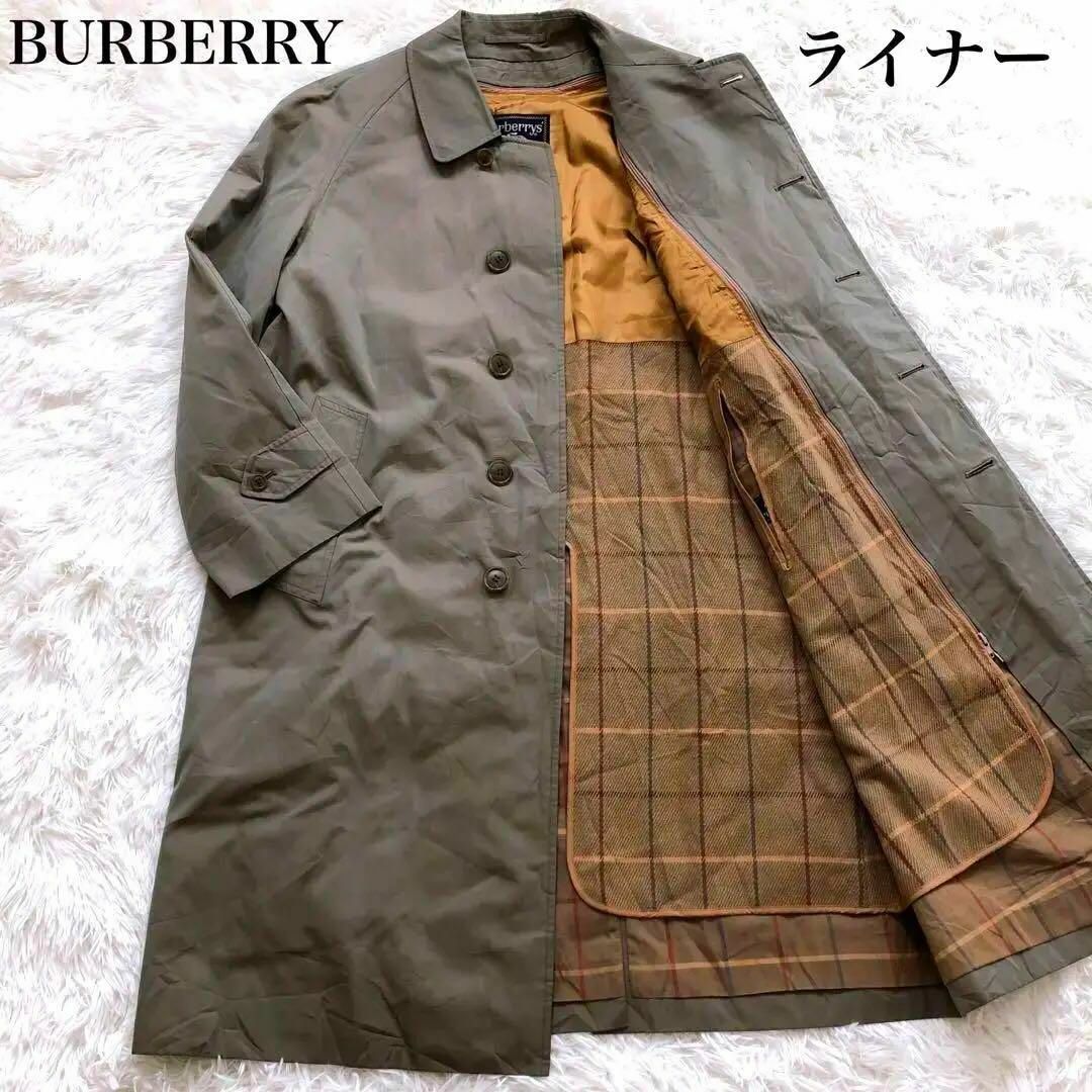 美品✨希少ペンチェック✨バーバリー ライナー付き ステンカラー 美品✨希少ペンチェック✨バーバリー ライナー付き ステンカラー