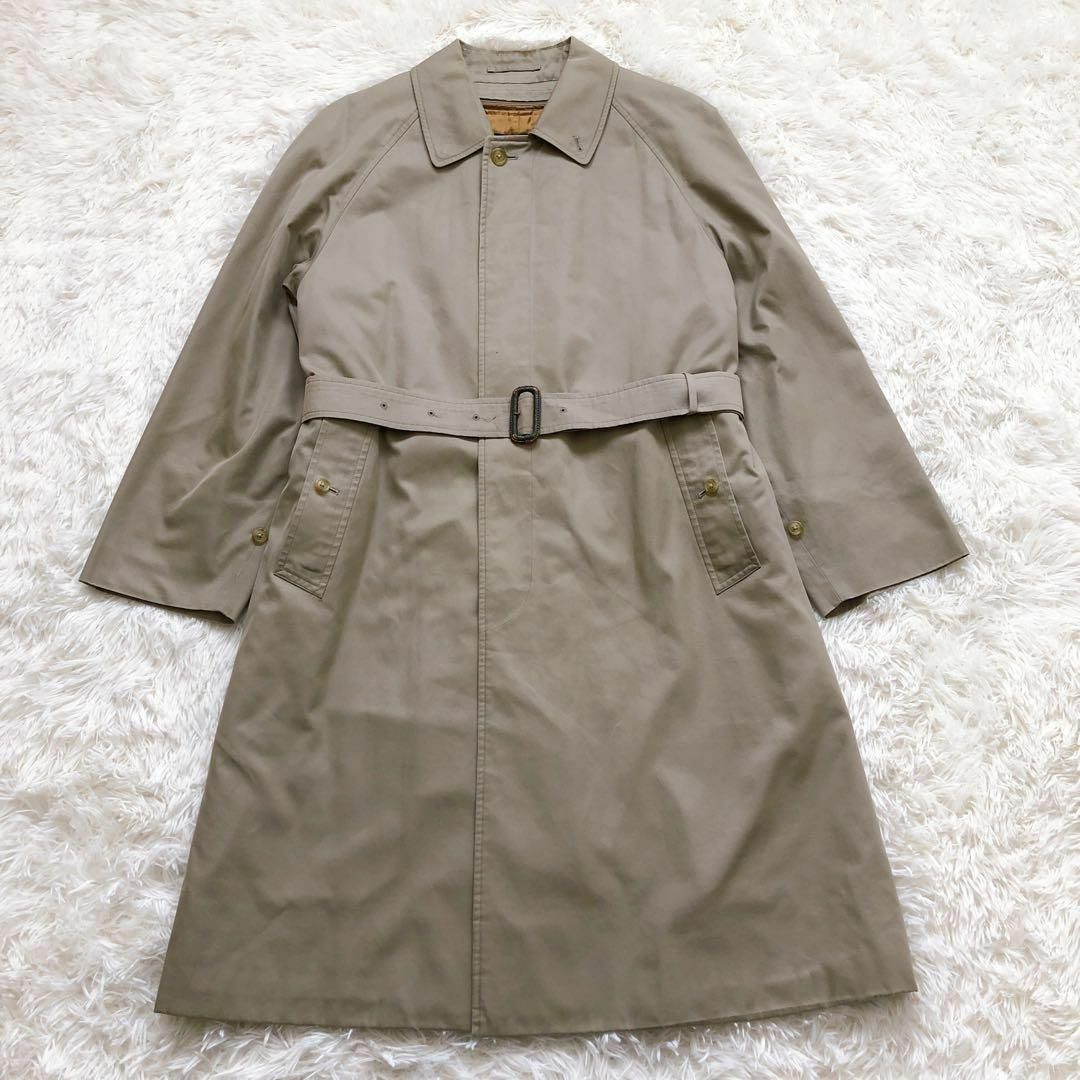 【35%OFF】 ✨美品✨ バーバリー ステンカラーコート ノバチェック ライナー ベルト カーキ ジャケット・アウター