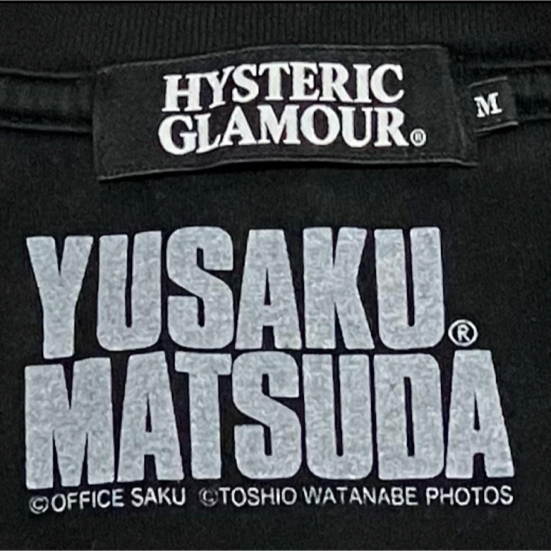 愛用 - GLAMOUR HYSTERIC HYSTERIC コラボTシャツ GLAMOUR×松田優作 トップス