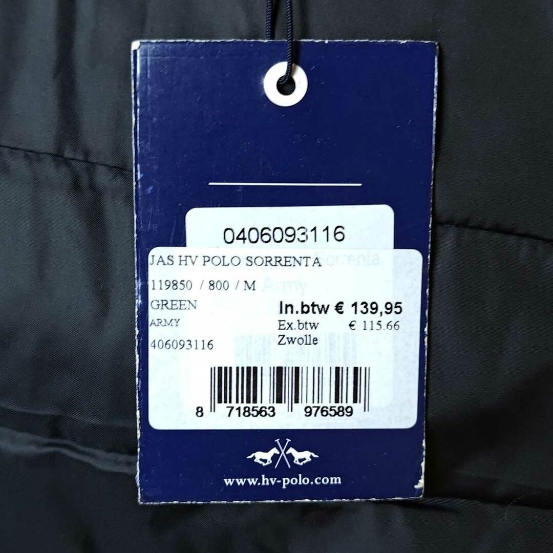 中古・未使用品】HV POLO SORRENTA 中綿 ジップアップ フード 中古・未使用品】HV POLO SORRENTA 中綿 ジップアップ フード