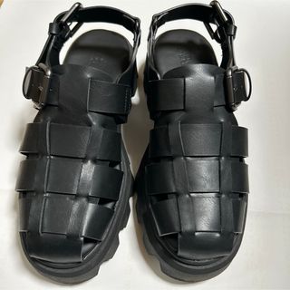ZARA - ZARA ザラ VIBRAMレザーサンダル 27cm ビブラムの通販 by ZARA - ZARA ザラ VIBRAMレザーサンダル 27cm ビブラムの通販 by