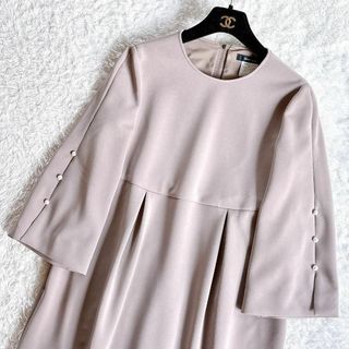 René - 【美品】Rene ルネ お嬢様白襟 ワンピース ネイビー René - 【美品】Rene ルネ お嬢様白襟 ワンピース ネイビー
