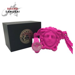 VERSACE - 【未使用品】ヴェルサーチ ラ・グレカ ラウンド VERSACE - 【未使用品】ヴェルサーチ ラ・グレカ ラウンド