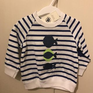 プチバトー(PETIT BATEAU)の新品 タグ付 PETIT BATEAU コットンカットソー(その他)