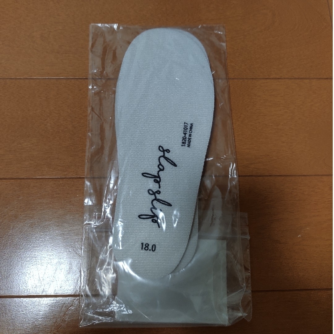 SLAP SLIP(スラップスリップ)の長靴 インソール 中敷き 18 キッズ/ベビー/マタニティのキッズ靴/シューズ(15cm~)(長靴/レインシューズ)の商品写真