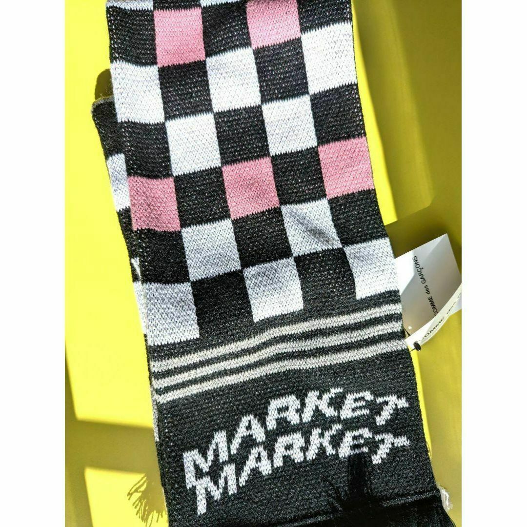 品質が COMME des GARCONS - ブラックアンドピンクマーケット 限定 コムデギャルソン マフラー 新品 タグ付きの通販 by nou's shop|コムデギャルソンならラクマ 小物