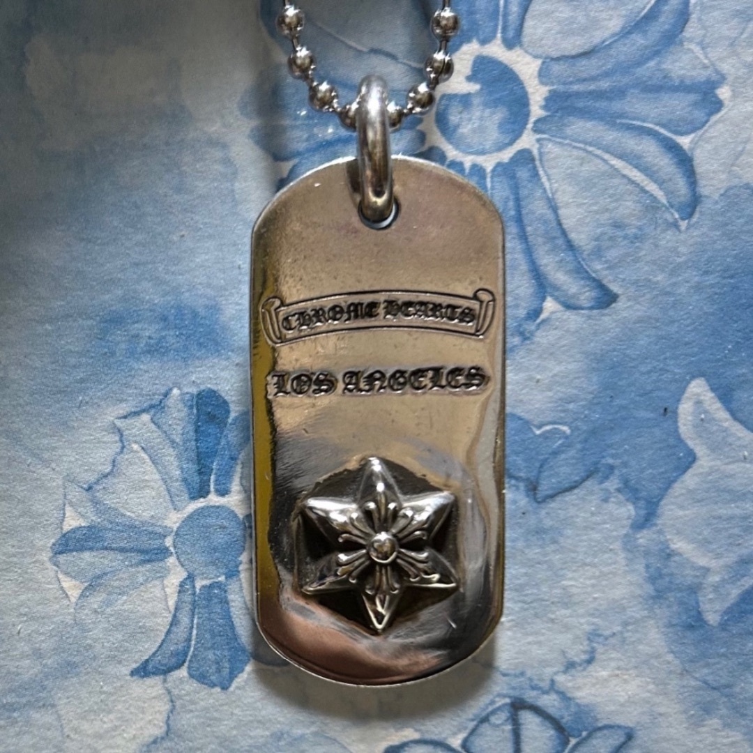 ネックレス Chrome Hearts - CHROME HEARTS 6P STAR DOGTAG LA