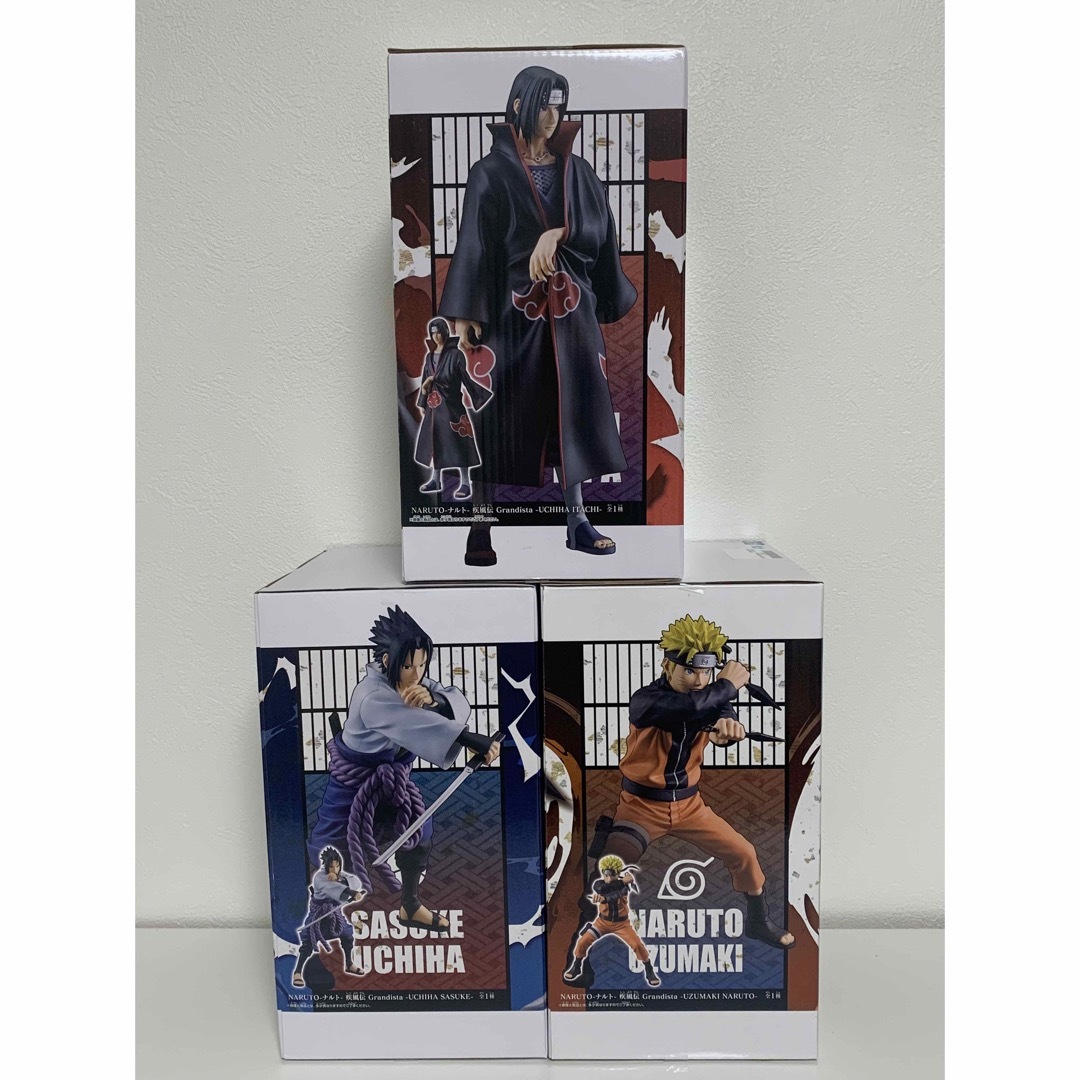 Grandista - NARUTO-ナルト-疾風伝 Grandista フィギュア 3種 Grandista - NARUTO-ナルト-疾風伝 Grandista フィギュア 3種