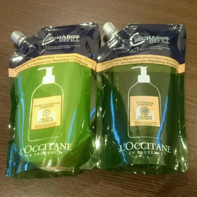 L'OCCITANE(ロクシタン)の新品☆ロクシタンシャンプー レフィルセット コスメ/美容のヘアケア/スタイリング(シャンプー)の商品写真